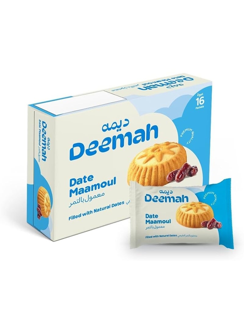 Deemah Date Maamoul 16g – Pack of 12 | Traditional Middle Eastern Date-Filled Cookies - Image 5